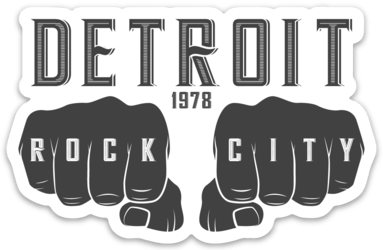 Detroit Rock City Sticker