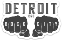 Image 2 of Detroit Rock City Sticker
