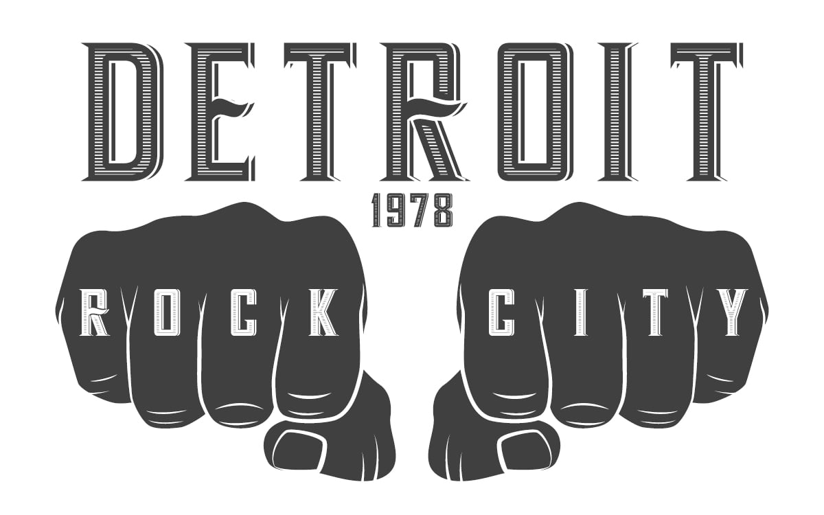 Detroit Rock City Sticker