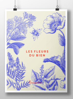 Image of AFFICHE FLEURS DU BIEN