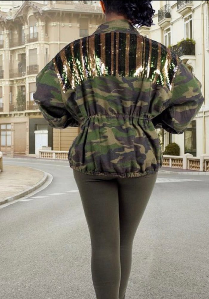 Image of  Sequence camouflage jacket 