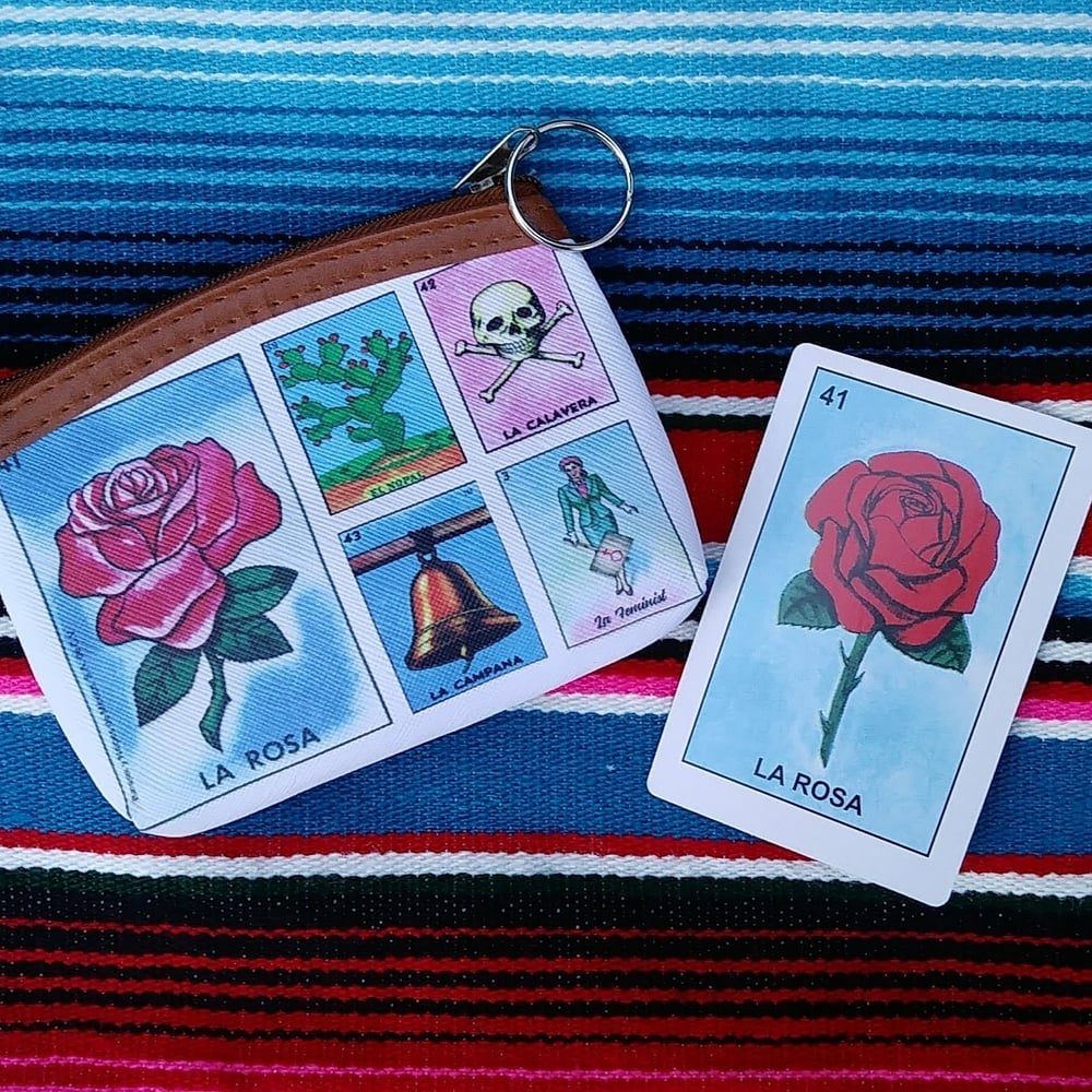 Image of Loteria coin purse #2 style