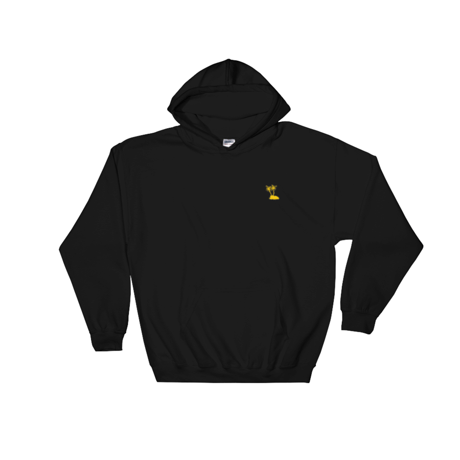 Image of 2 Trees Embroidered Sweatshirt (Yellow&Black)