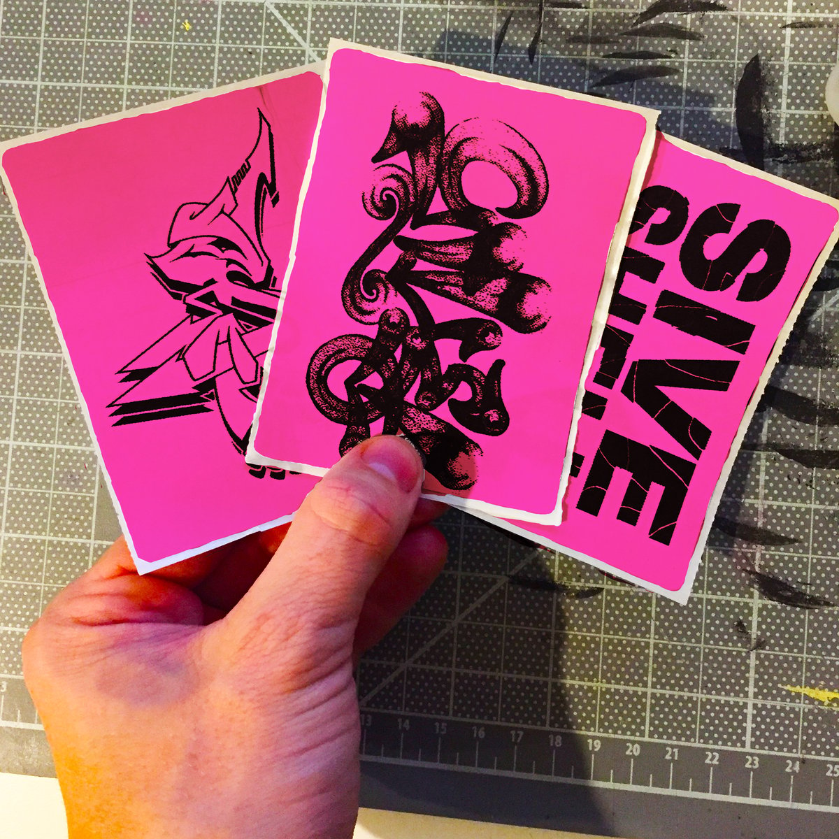 Pink Custom Thermal Transfer Stickers  SIVE