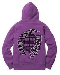 Image 1 of DIALED IN HOODIE (PURPLE)