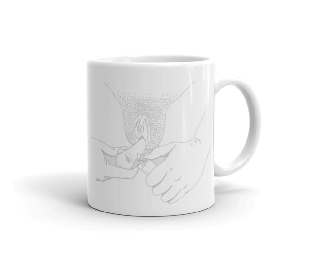 Image of Pussy Puffin Mug
