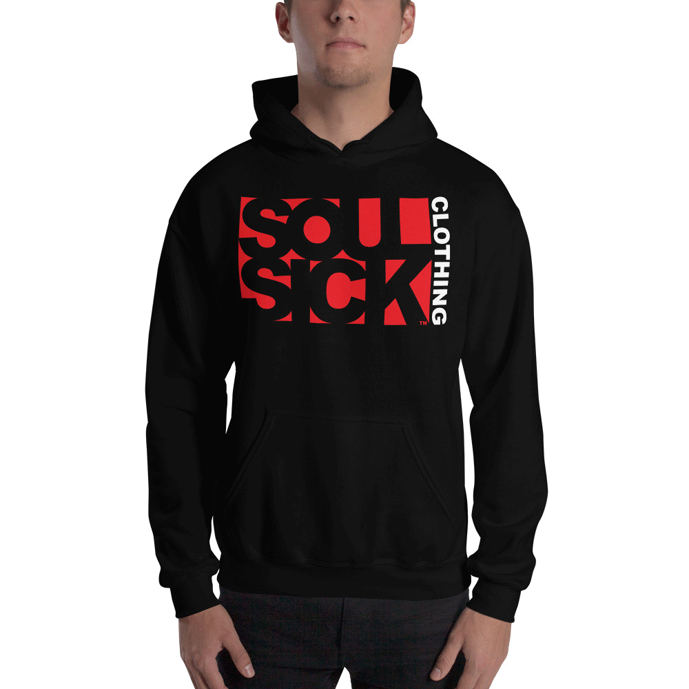 Image of SOULSICK BLOCK HOODIE