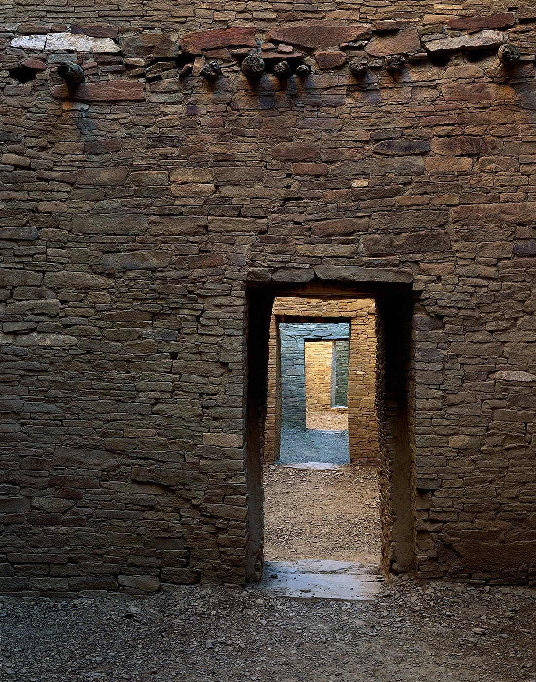 Image of Doorways Through the Ages, Chaco Canyon National Park, New Mexico