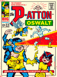 Patton Oswalt Poster (Regular & Foil)