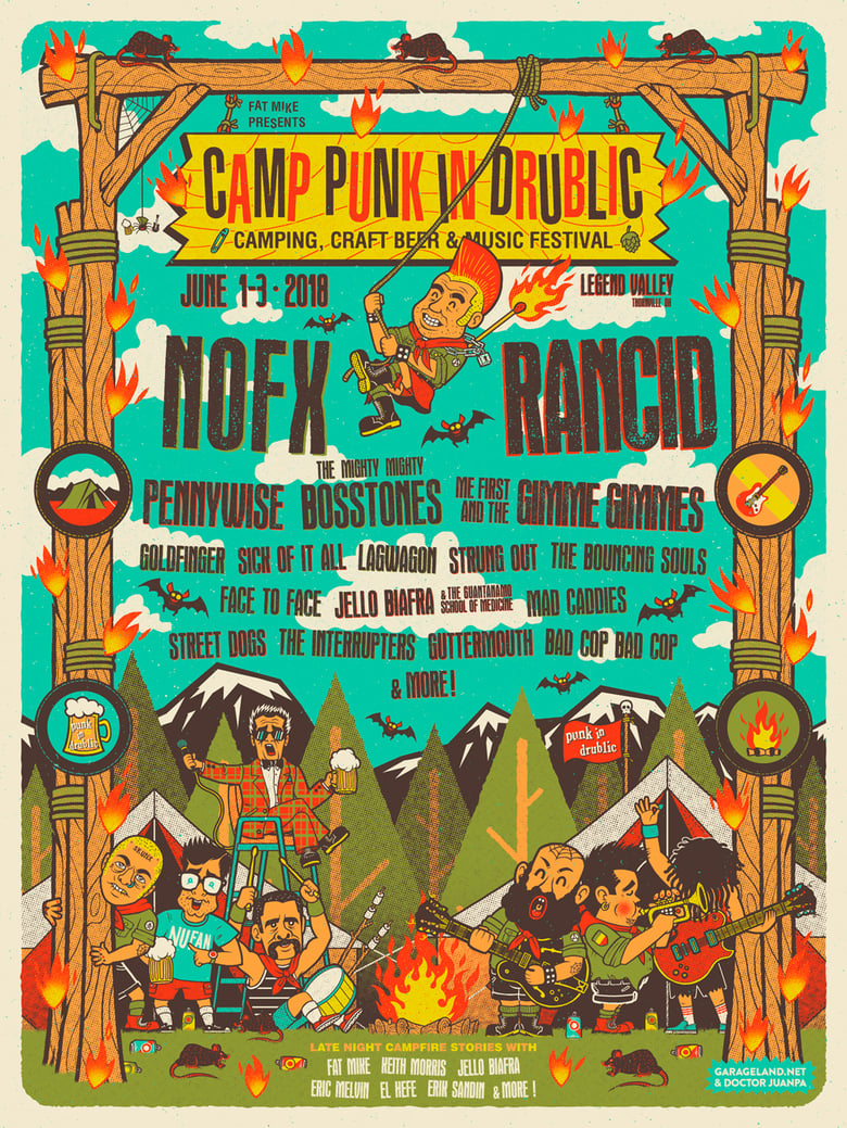 Image of Camp Punk in Drublic 2018 Poster (Regular)