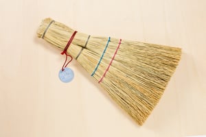 Image of HANDMADE STRAW BROOM / SCOPA DI SAGGINA FATTA A MANO