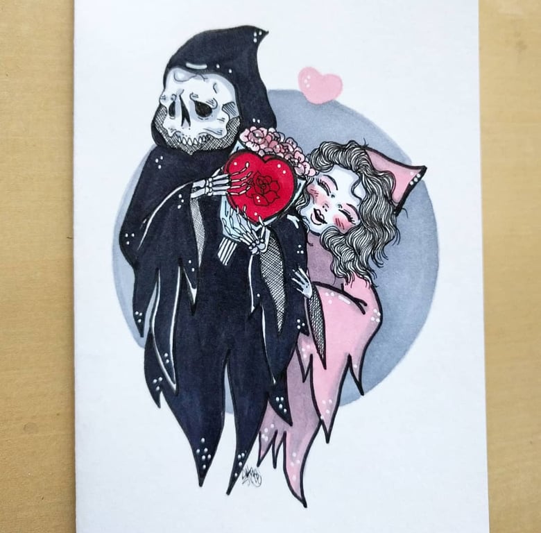 Image of One off random card commission