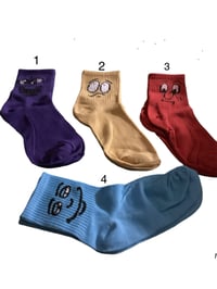 Image 1 of Funny Faces Socks