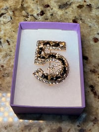 Image 2 of Number 5 Brooch 