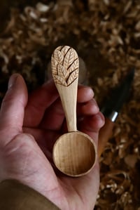 Image 5 of ~ Falling leaves Coffee Scoop 