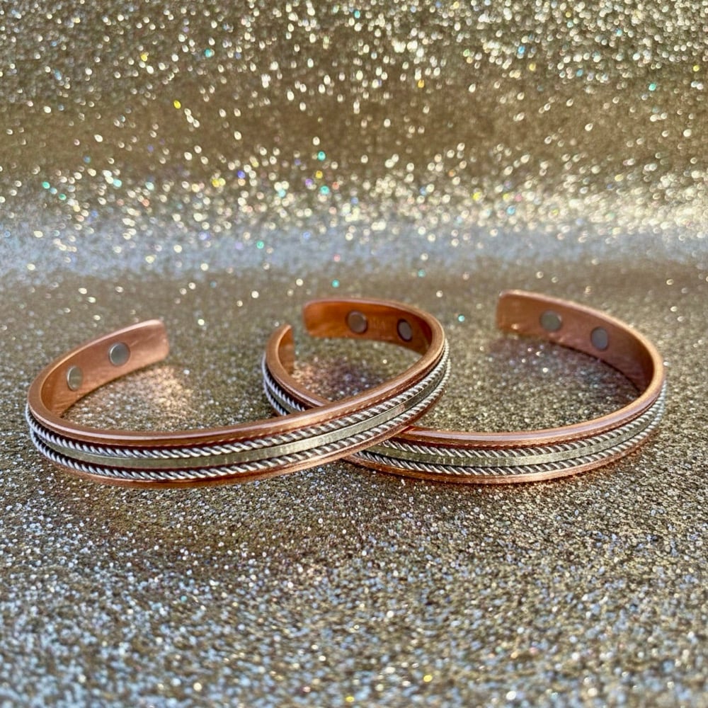 Image of Magnetic Copper Bangle #4