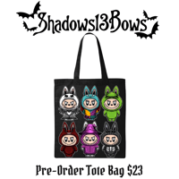 Pre-Order Nightmare Before Christmas Labubu Tote Bag  