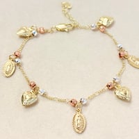 Image 1 of VirginMary Charm Bracelet