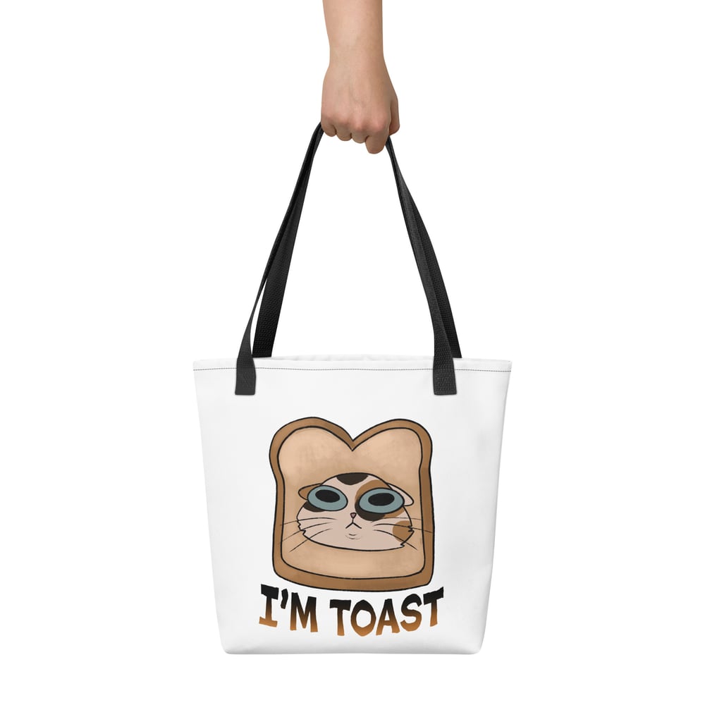 Image of I'm Toast Cat - Tote bag