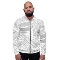 Image 3 of beYOU Melt Unisex Bomber Jacket