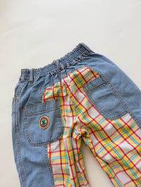 Image 2 of Oilily vintage  jeans check patches size EU 116 