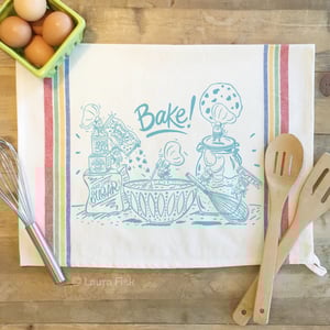 Image of Bakers Baking Tea Towel