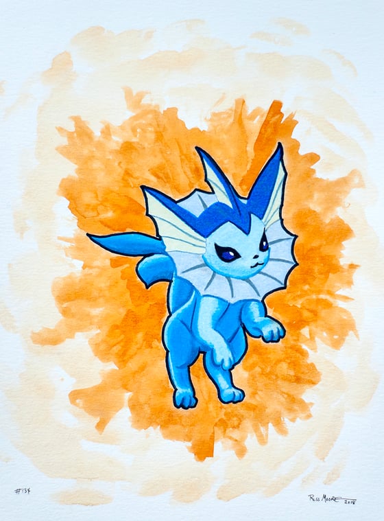 Image of Vaporeon #134