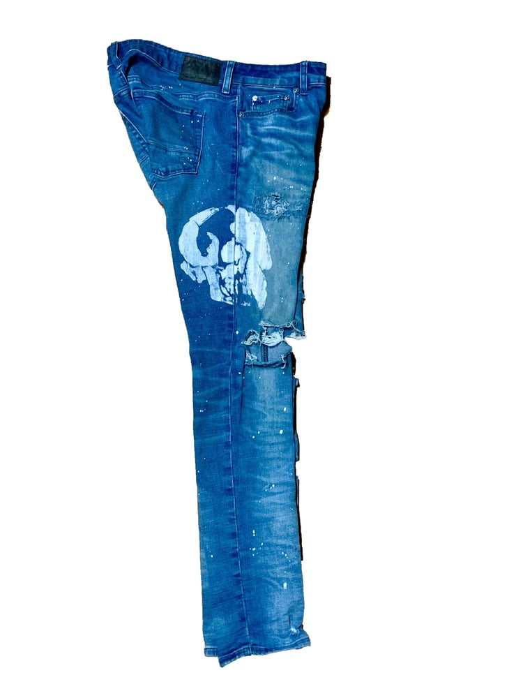 Image of Distressed DeadMan Denim 