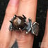 The Nazgûl Ring (OOAK Zawadi Sapphire, Stone Only) Image 5