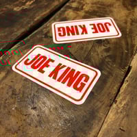 Image 3 of Joe King Helmet Front Sticker (Large)