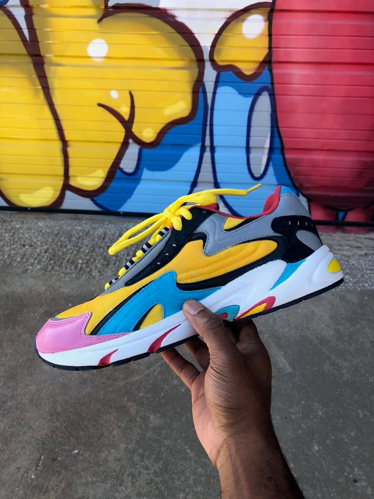 Image of "Summer Wave" Dad Shoe Custom