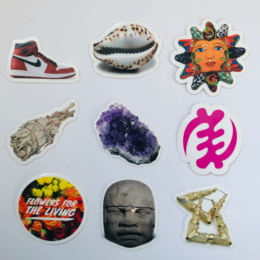 Image of culture cure stickers! 