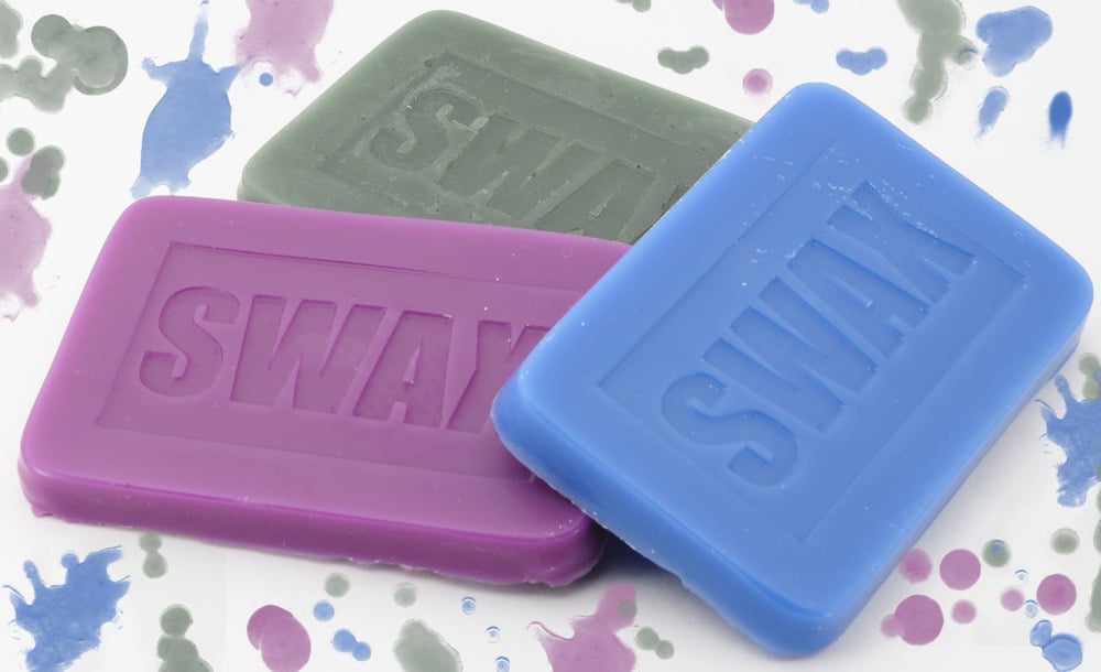 Swax Skateboarding Wax — Swax Wax 3 Medium Bars