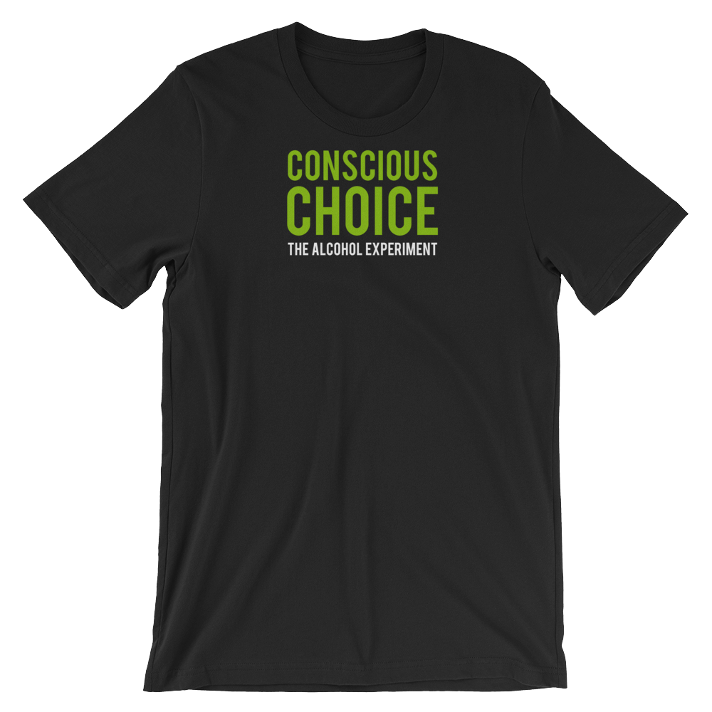 Image of Conscious Choice - Black T-Shirt