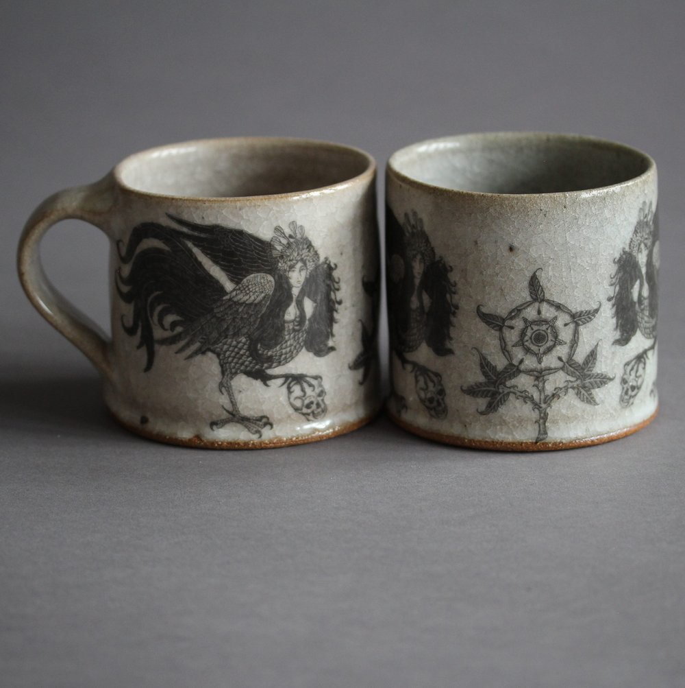  Song of the Sirin. Ceramic mug. (PRE ORDER)