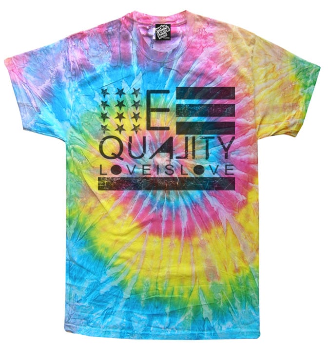 Image of Equality Tyedye 