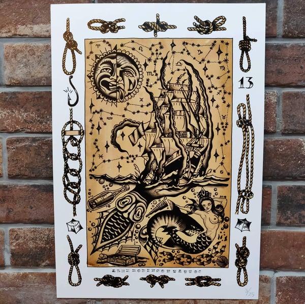 Image of A3 Nautical Print