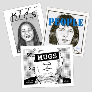 Image of KIDS, PEOPLE, & MUGS mini books