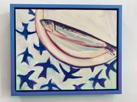 Image 2 of Sardine & Blue Paper Birds