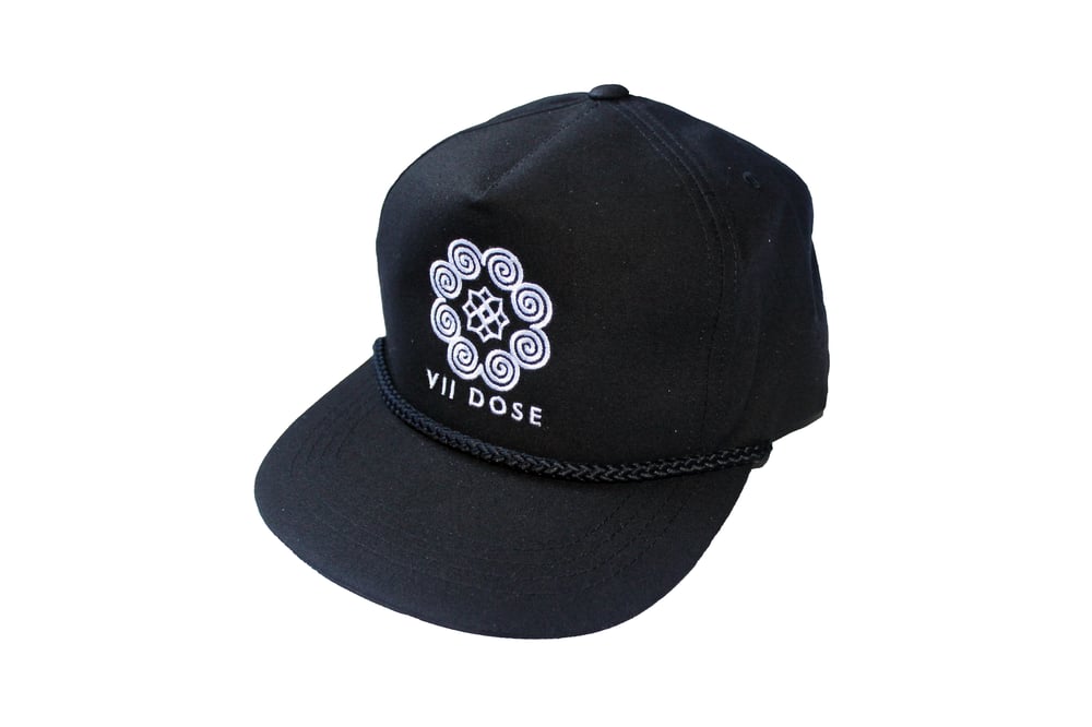 Image of "Roots & Culture" Rope Snap Back (Black)