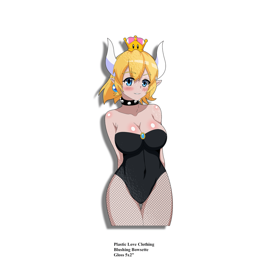 Image of Blushing Bowsette