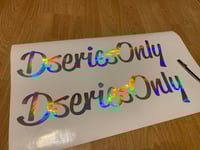 Image 1 of Dseries Only 8inch decals and Banners