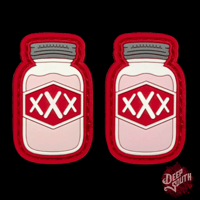 Peppermint Mini Mason Jars V4