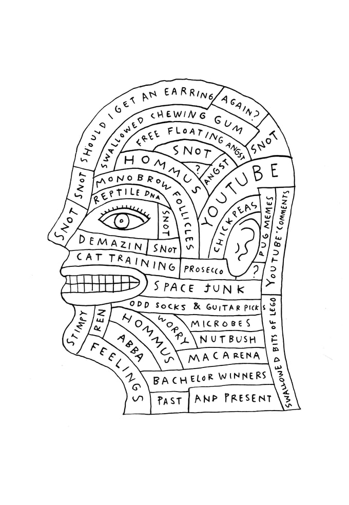 Image of Boof Head print