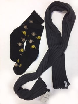 Image of Merino Levitate Scarf and Sock Set
