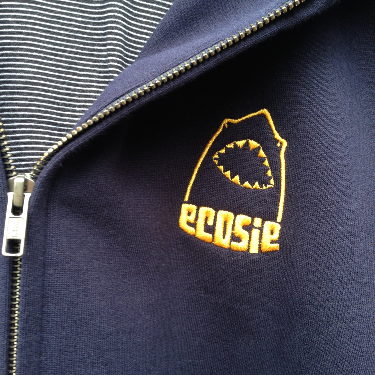 Image of Ecosie McSharky Organic Cotton Hoodie Zipper