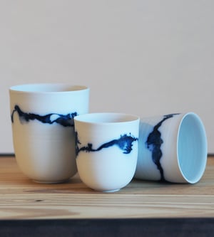 Image of Isabelle René - Gobelet Porcelaine / Blanc