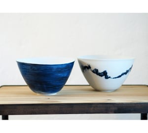 Image of Isabelle René - Saladier Porcelaine / Blanc