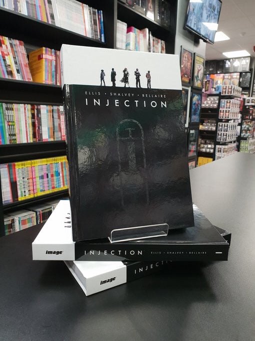 Image of Injection Hardcover - Signed with sketch