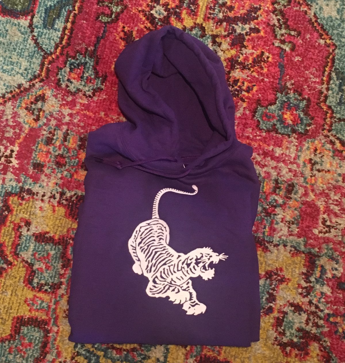 NEW Tiger Large Hoodie!